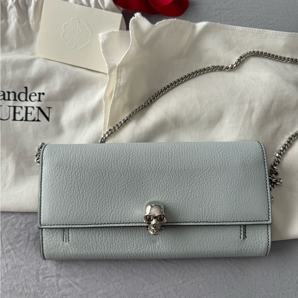 SOLD!! Alexander McQueen skull crossbody